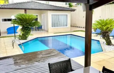 Casa com 5 quartos à venda na rua joaquim cruz rios, ipitanga, lauro de freitas, 325 m2 por r$ 1.350.000