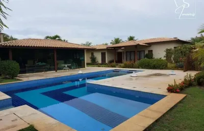 Casa em condomínio fechado com 4 quartos à venda na mata de são joão, centro, mata de são joão, 300 m2 por r$ 2.650.000