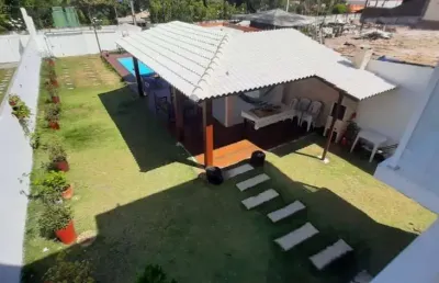 Casa em condomínio fechado com 4 quartos à venda na rodovia ba-099 - estrada do côco, monte gordo, camaçari, 95 m2 por r$ 1.200.000