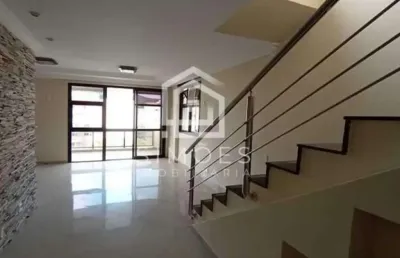 Cobertura para venda em rio de janeiro, freguesia (jacarepaguá), 4 dormitórios, 2 suítes, 4 banheiros, 2 vagas