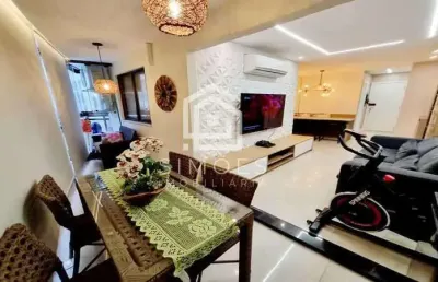 Apartamento para venda em rio de janeiro, freguesia de jacarepaguá, 3 dormitórios, 2 suítes, 3 banheiros, 2 vagas