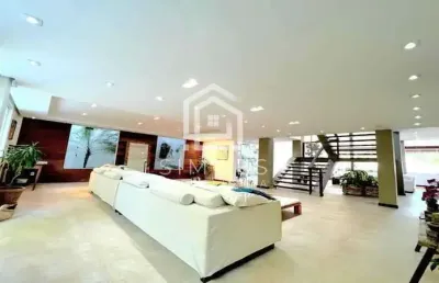 Casa em condomínio para venda em rio de janeiro, itanhangá, 6 dormitórios, 4 suítes, 9 banheiros, 7 vagas