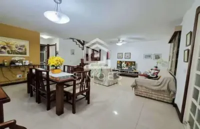 Casa em condomínio para venda em rio de janeiro, freguesia (jacarepaguá), 6 dormitórios, 1 suíte, 4 banheiros, 3 vagas