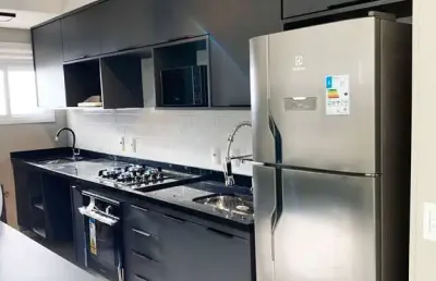 Studio totalmente mobiliado para locação no jardim anália franco