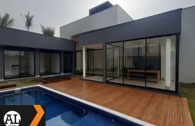 Maravilhosa casa casa térrea a venda no condomínio saint patrick em sorocaba um conceito aberto com 4 suítes