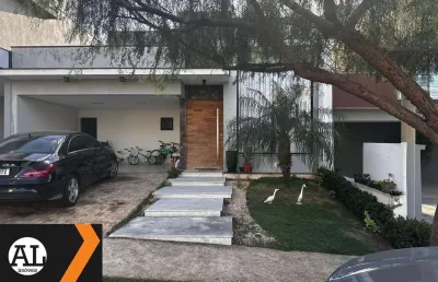 Linda casa à venda no condomínio ibiti reserva em sorocaba, com 3 quartos, sendo uma suíte com closet, piscina, área gourmet