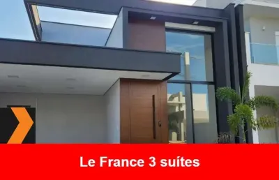 Excelente oportunidade! casa térrea à venda no condomínio le france, com uma localização privilegiada