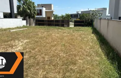 Terreno plano à venda no condomínio alphaville nova esplanada 3, com 453,80m2  projeto aprovado (condomínio e prefeitura)