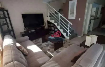 Sobrado com 3 dormitórios sendo uma suite,sala.cozinha americana à venda, 127 m² por r$ 720.000 - jardim gopoúva - guarulhos/sp