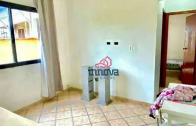 Apartamento com 1 dormitório à venda, 43 m² por r$ 192.000,00 - aviação - praia grande/sp