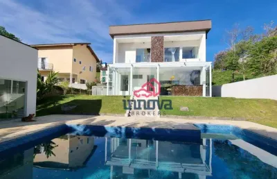 Casa com 4 dormitórios, 360 m² - venda por r$ 2.600.000,00 ou aluguel por r$ 8.500,00/mês - santa isabel - santa isabel/sp