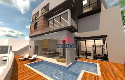 Casa com 4 dormitórios à venda, 350 m² por r$ 3.450.000,00 - residencial real park - arujá/sp