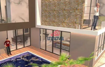 Casa com 3 dormitórios à venda, 295 m² por r$ 2.850.000,00 - residencial real park - arujá/sp