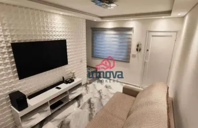 Sobrado com 2 dormitórios à venda por r$ 550.000,00 - vila nivi - são paulo/sp