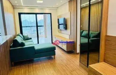 Apartamento com 2 dormitórios à venda, 68 m² por r$ 1.000.000,00 - vila moreira - guarulhos/sp