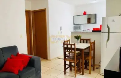 Vende-se apartamento mobiliado condomínio chapada dos sabias