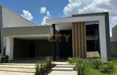 Casa em condomínio fechado com 3 quartos à venda no Chapéu do Sol, Várzea Grande 