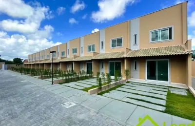 Casa 02 quartos á venda no condomínio milano em aquiraz- ceará
