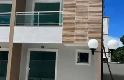 Casa duplex 02 suítes á venda no ville vert residence em eusébio- ceará