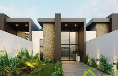 Casa com 03 quartos plana á venda no eusébio- ceará