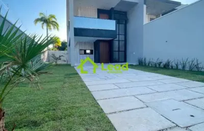 Casa duplex com 04 suítes á venda no van gogh oliveiras eusébio- ceará
