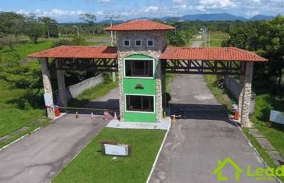 Lote de 465,74m² repasse loteamento fechado reserva camará em aquiraz - ceará
