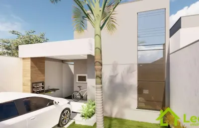 Casa com 02 suítes plana á venda tropical residence ii em eusébio- ceará