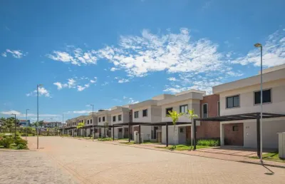 Sobrado modelo novo 147m² condomínio reserva das flores