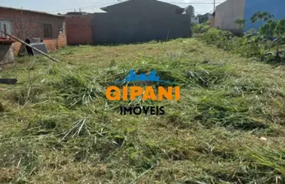Gipani, terreno com 250m, aguas do jaguari, terreno barato, jaguariuna