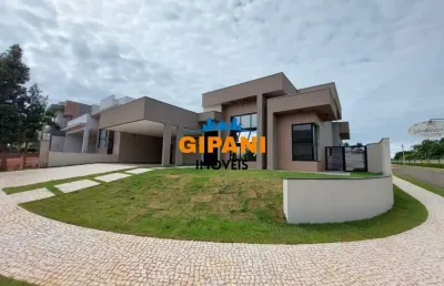 Casa com 3 quartos à venda no condomínio residencial lago da barra, jaguariúna  por r$ 2.500.000
