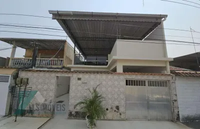 Casa para venda em duque de caxias, parque fluminense, 3 dormitórios, 2 banheiros, 1 vaga