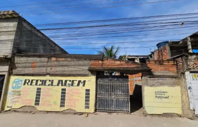Casa para venda em belford roxo, parque fluminense, 1 dormitório, 1 banheiro