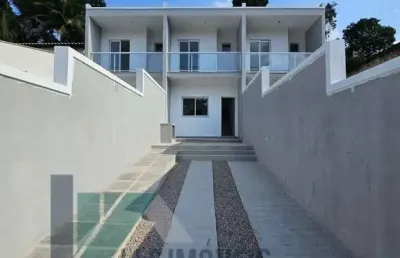 Casa para venda em duque de caxias, parque fluminense, 2 dormitórios, 2 suítes, 3 banheiros, 2 vagas
