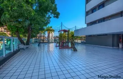 Apto 03 quartos 105 m2 03 banheiros no edificio ideal no bairro damas  01 vaga port 24 hs