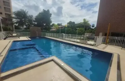 Apto 02 quartos no residencial terraza no eng luciano cavalcante 02 banheiros 01 vaga varanda 53m2 lazer completo