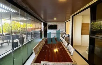 Apartamento com 3 dormitórios à venda, 158 m² por r$ 3.200.000,00 - camboinha - cabedelo/pb