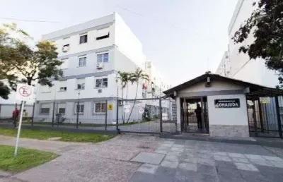 Apartamento no camaquã de 2 dormitórios e vaga rotativa