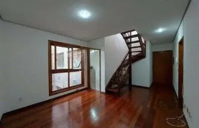 Cobertura de 2 dormitórios com terraço e churrasqueira - 115m² - petrópolis