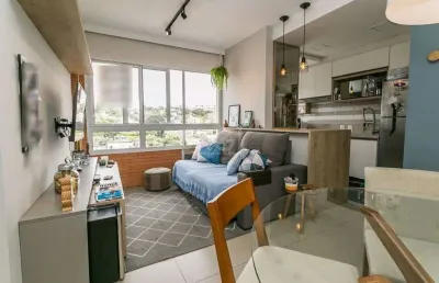 Apartamento de 2 dormitórios, 1 suíte e 1 vaga de garagem no bairro medianeira