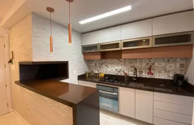 Apartamento à venda com 1 dormitório churrasqueira garden