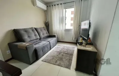 Apartamento 2 dormitórios mobiliado no bairro  partenon.