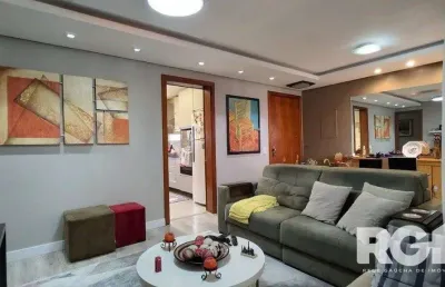 Apartamento mobiliado com 3 quartos e 2 vagas no jardim planalto – 125m²