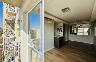Apartamento 69m², 3 dormitórios, 1 vaga no bairro tristeza