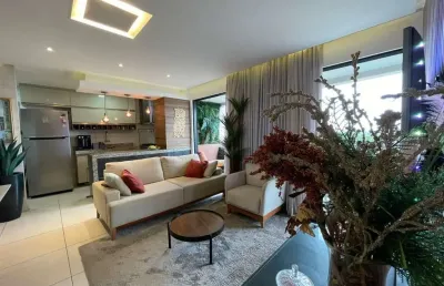 Apartamento com 2 quartos à venda na armando dallolio, 1700, engenheiro luciano cavalcante, fortaleza por r$ 630.000