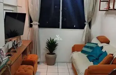 Apartamento com 3 quartos à venda na maria consuelo, 100, parque iracema, fortaleza por r$ 295.000