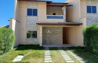 Casa em condomínio fechado com 3 quartos à venda na rua melo césar, 801, cidade dos funcionários, fortaleza por r$ 950.000
