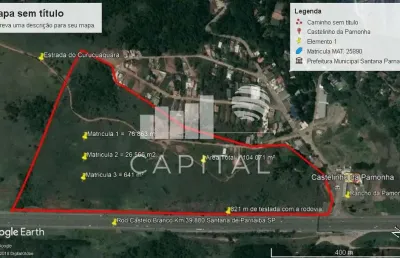 Terreno comercial para alugar na Estrada Municipal Bela Vista, 900, Alphaville, Santana de Parnaíba