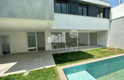 Venda  casa nova em condomínio no brooklin - são paulo com 4 suítes - 4 vagas - 450 m²