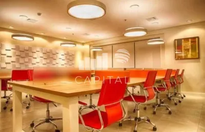 Alugo linda sala comercial mobiliada  em alphaville - barueri