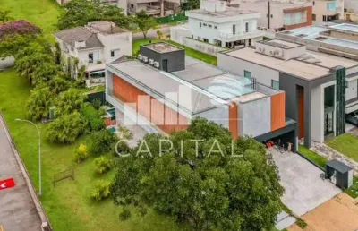 Casa para venda mobiliada de  esquina em alphaville santana de parnaíba